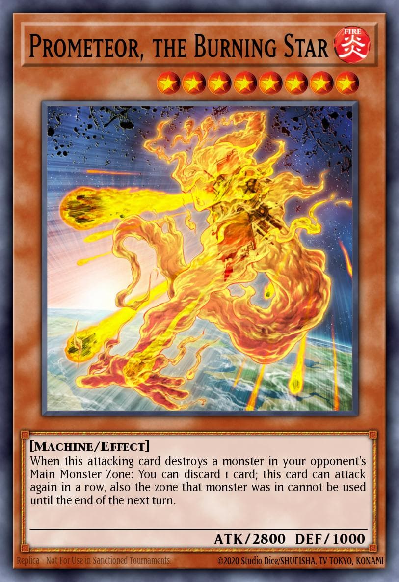 Prometeor, the Burning Star Chaos Impact Special Edition card