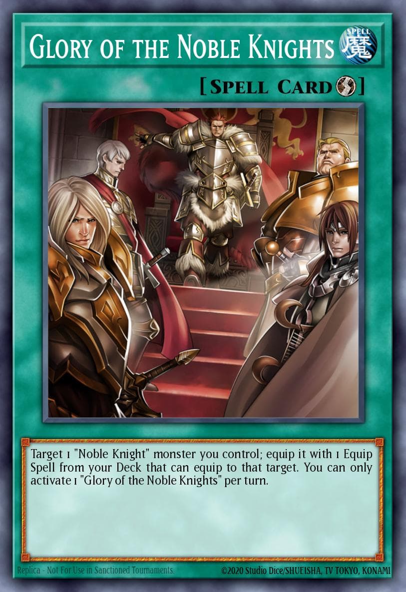 Glory of the Noble Knights 2018 Mega-Tin Mega Pack card