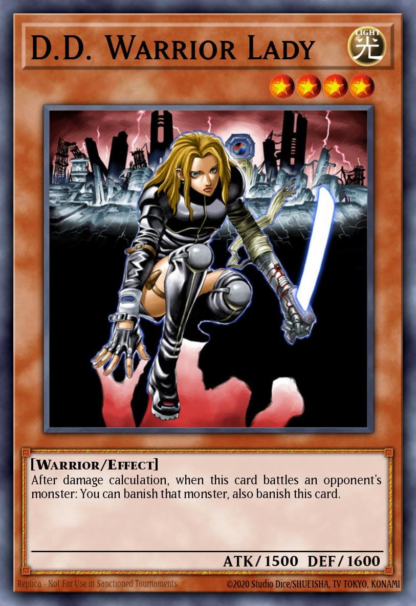 D.D. Warrior Lady Warriors' Strike Structure Deck card