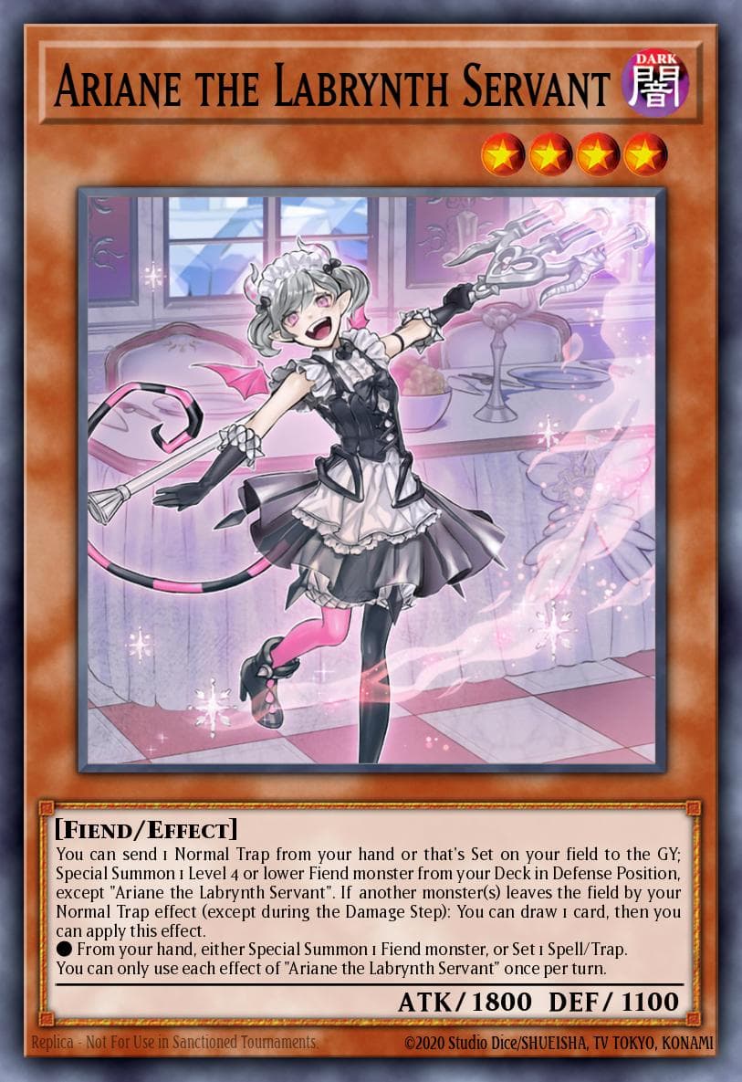 Ariane the Labrynth Servant Tactical Masters card