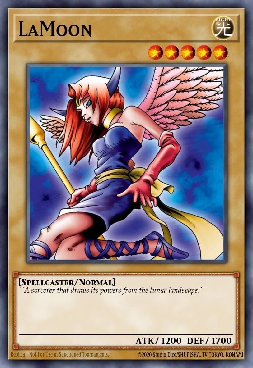 明月 游戏王 card