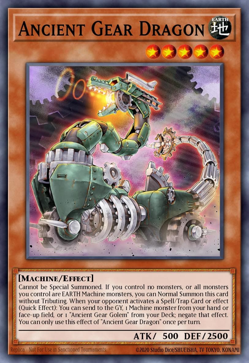 Ancient Gear Dragon Battles of Legend: Terminal Revenge card