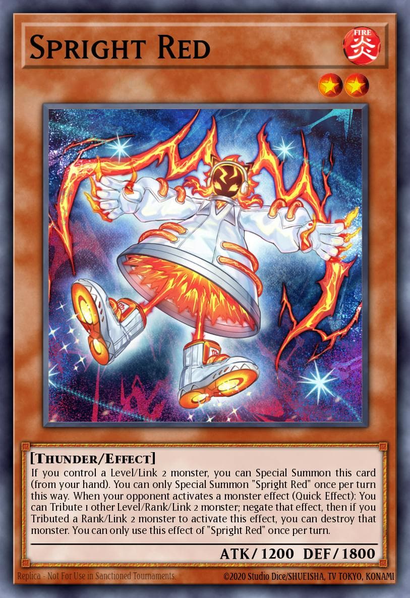 Spright Red Battles of Legend: Terminal Revenge card