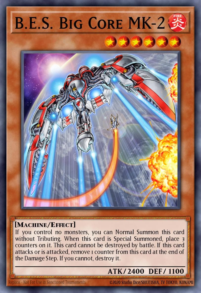 B.E.S. Big Core MK-2 Crimson Crisis: Special Edition card