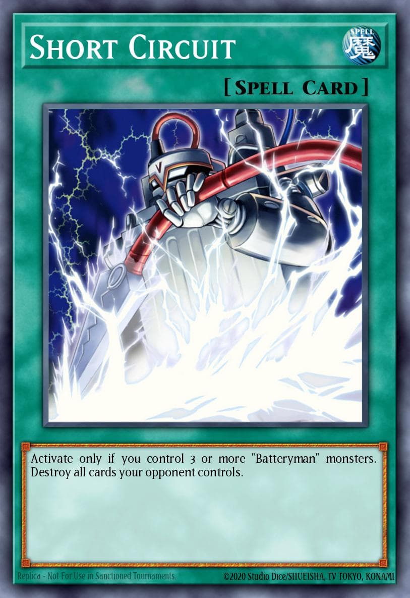 Short Circuit Light of Destruction: Special Edition card