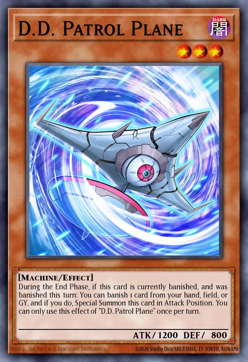 D.D. Patrol Plane Chaos Impact Special Edition card