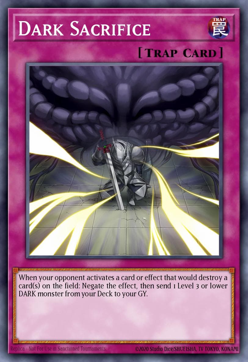 Dark Sacrifice Battles of Legend: Hero's Revenge card