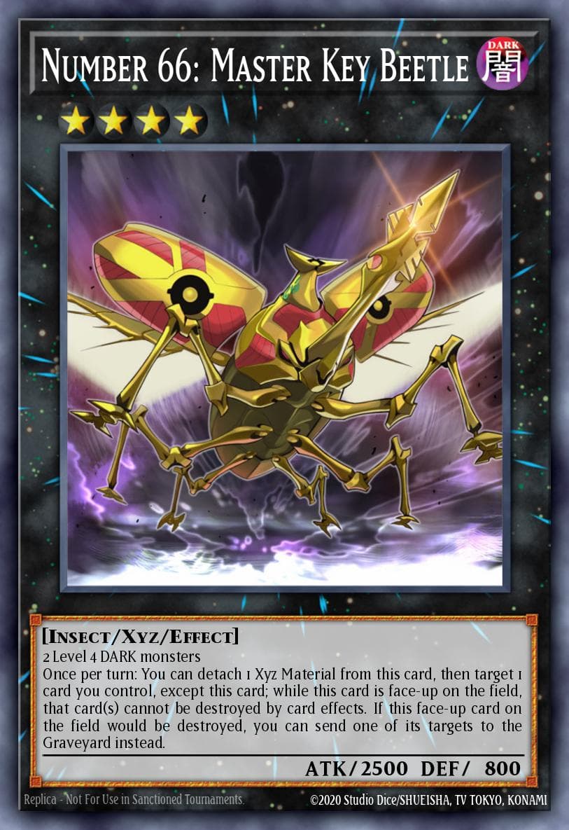 Number 66: Master Key Beetle 2014 Mega-Tin Mega Pack card