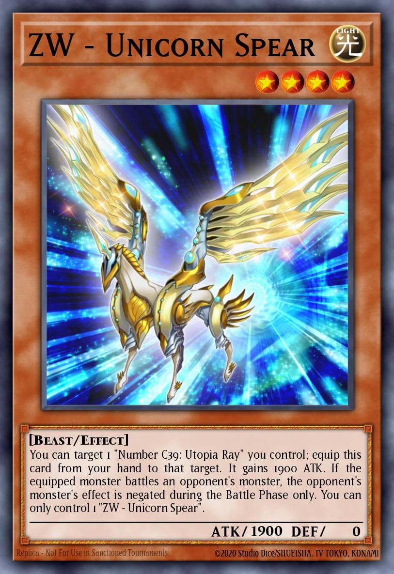 ZW - Unicorn Spear Star Pack 2014 card
