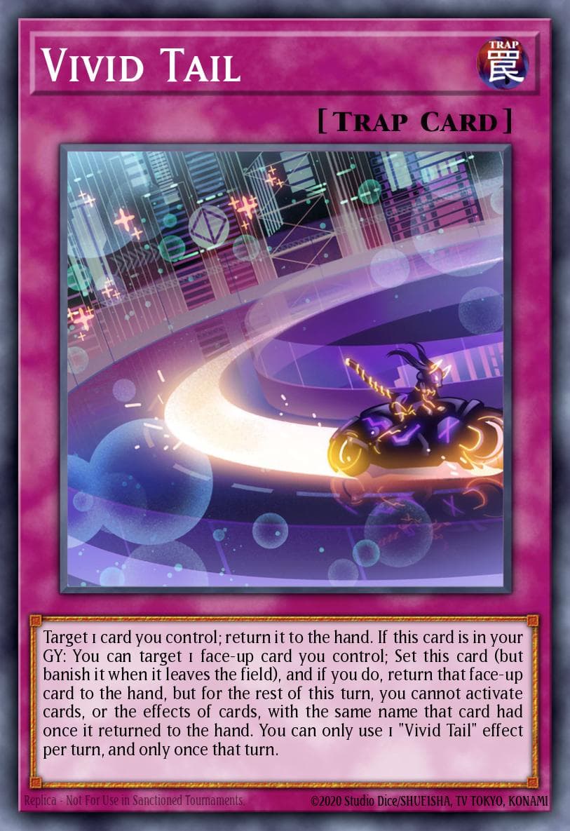 Vivid Tail Dimension Force card
