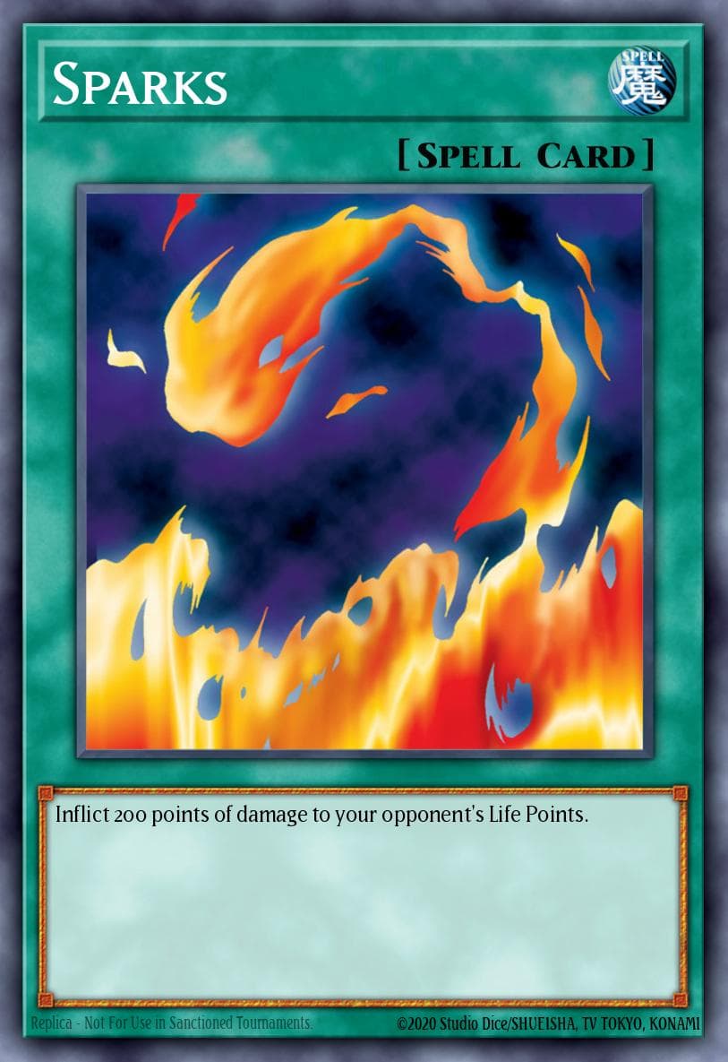 Sparks 遊戲王 card