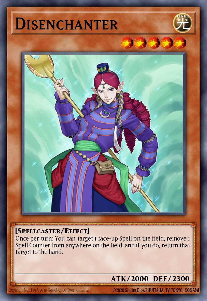 Disenchanter Structure Deck: Order of the Spellcasters card