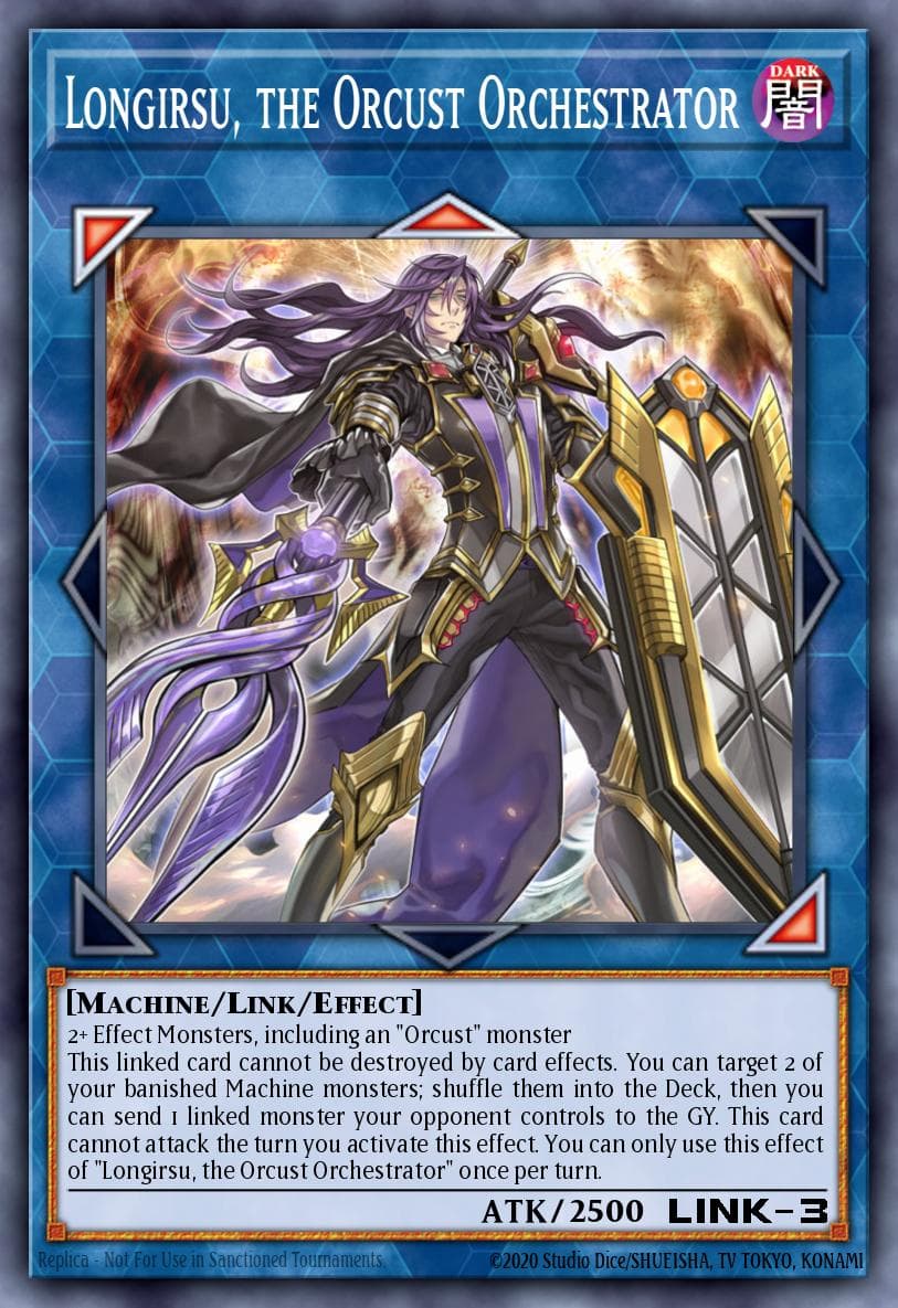 Longirsu, the Orcust Orchestrator Battles of Legend: Monster Mayhem card