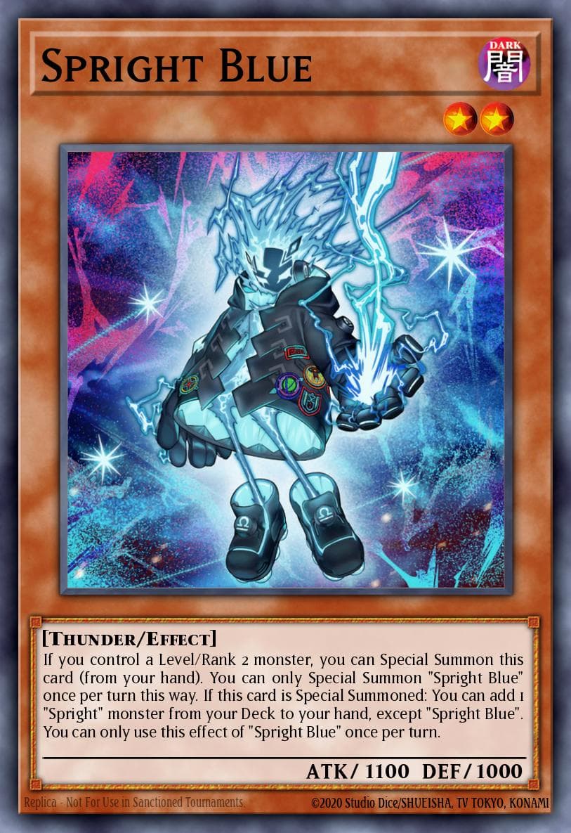 Spright Blue Battles of Legend: Terminal Revenge card
