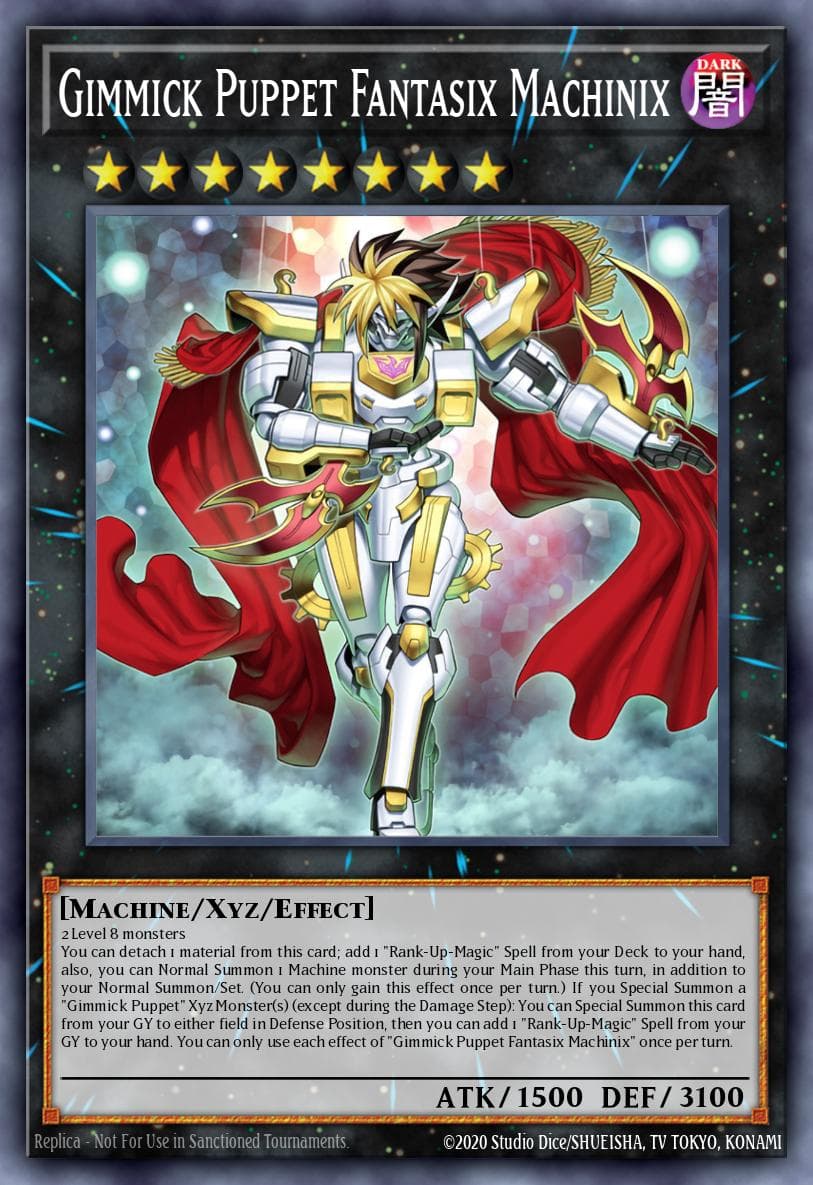 Gimmick Puppet Fantasix Machinix The Infinite Forbidden card