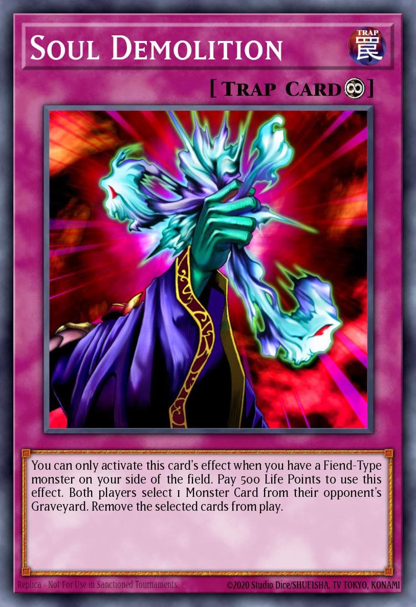 Soul Demolition Dark Beginning 2 card