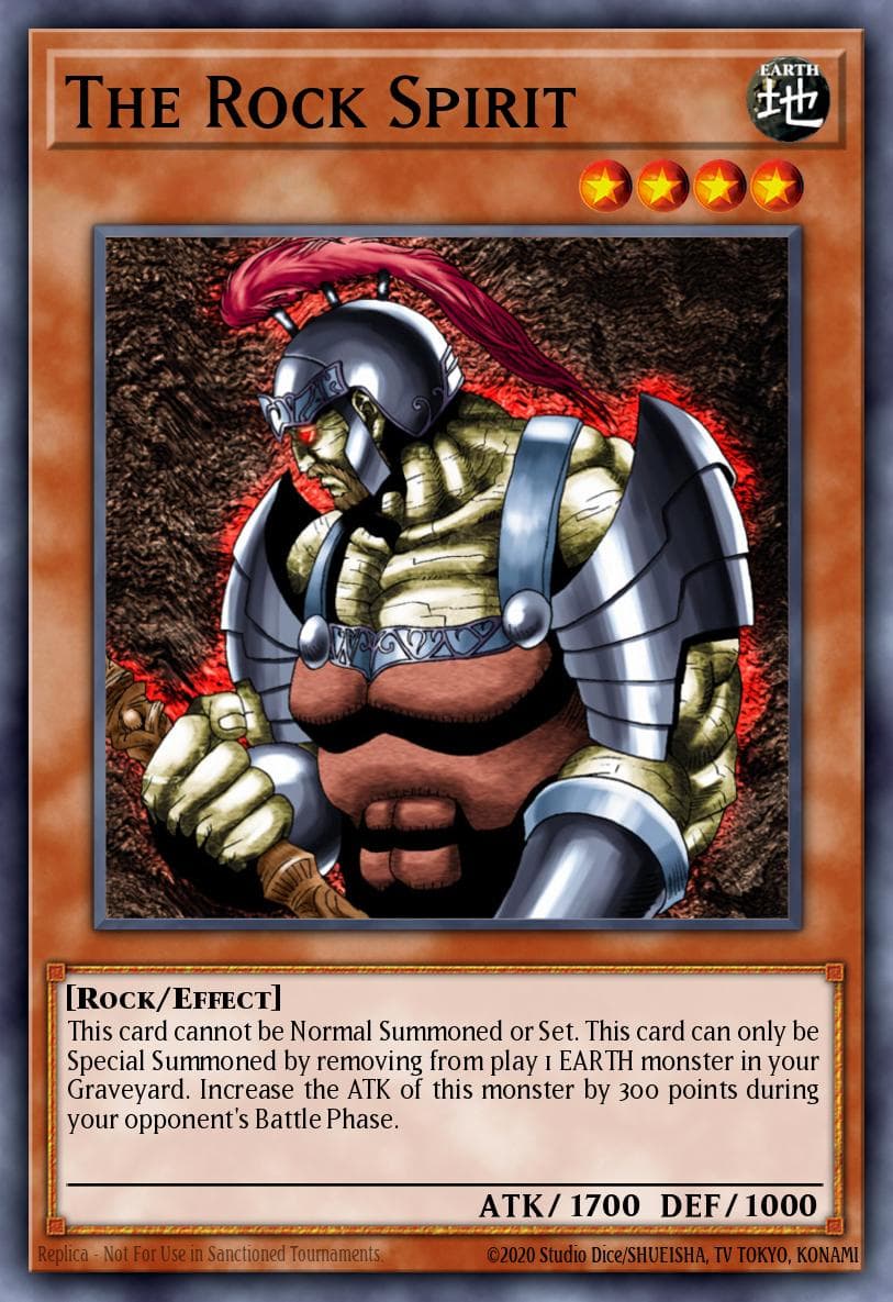 The Rock Spirit Labyrinth of Nightmare card