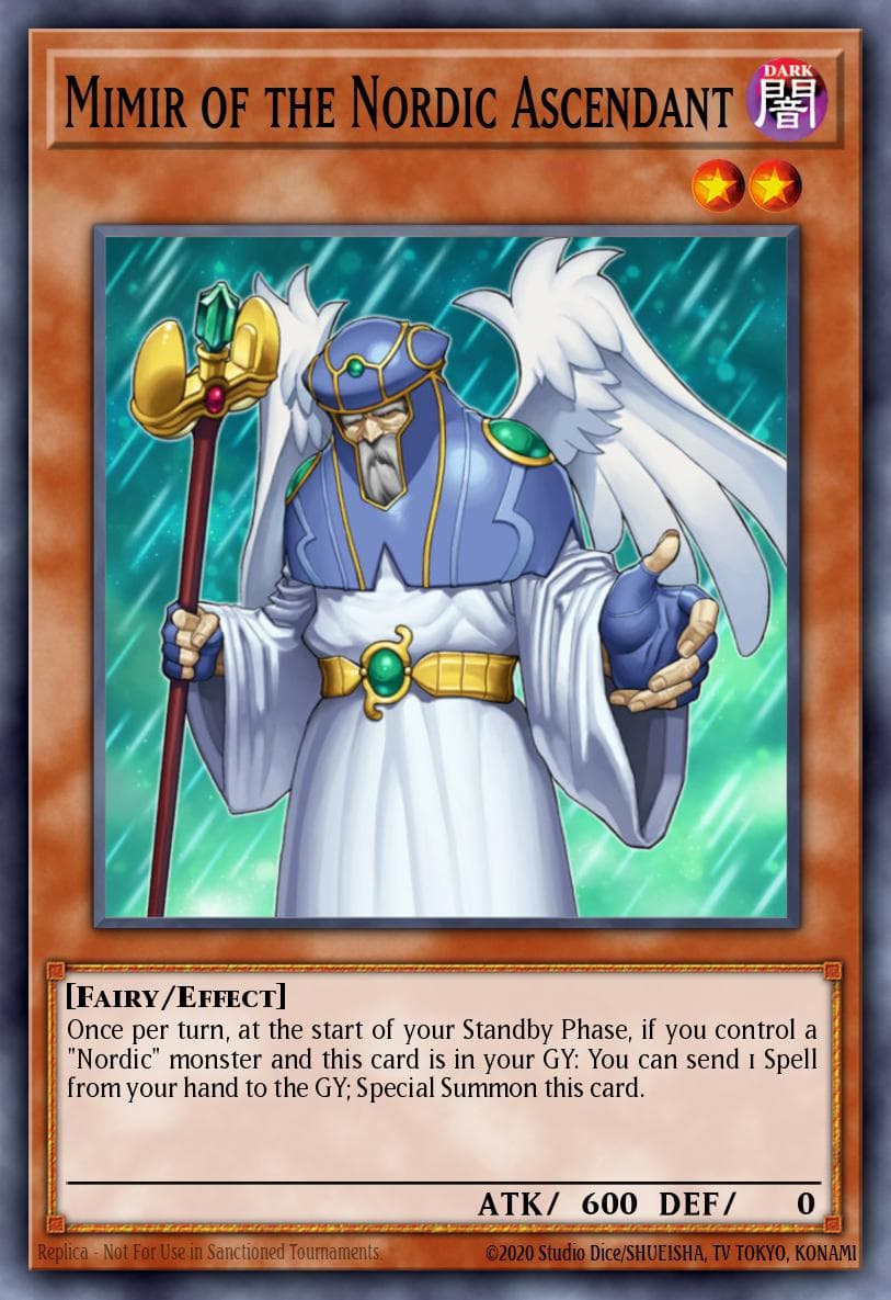 Mimir of the Nordic Ascendant Storm of Ragnarok: Special Edition card