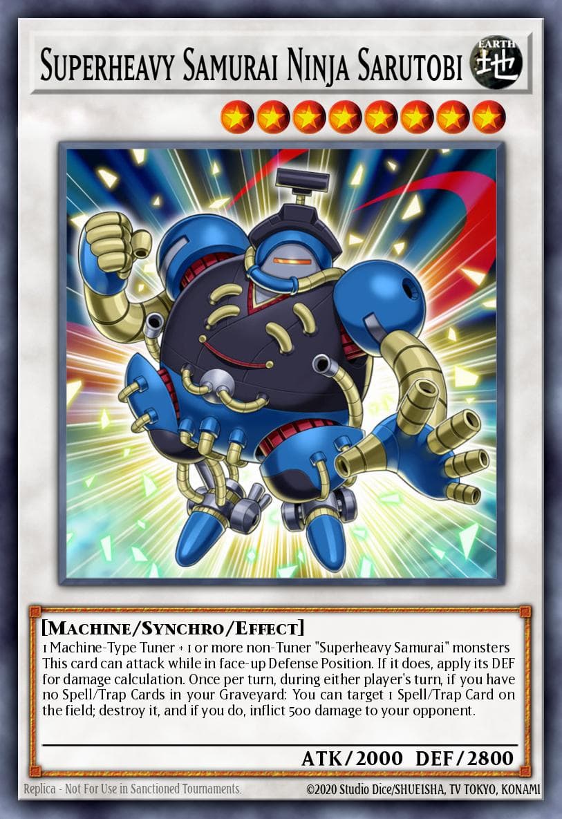 Superheavy Samurai Ninja Sarutobi 2017 Mega-Tin Mega Pack card