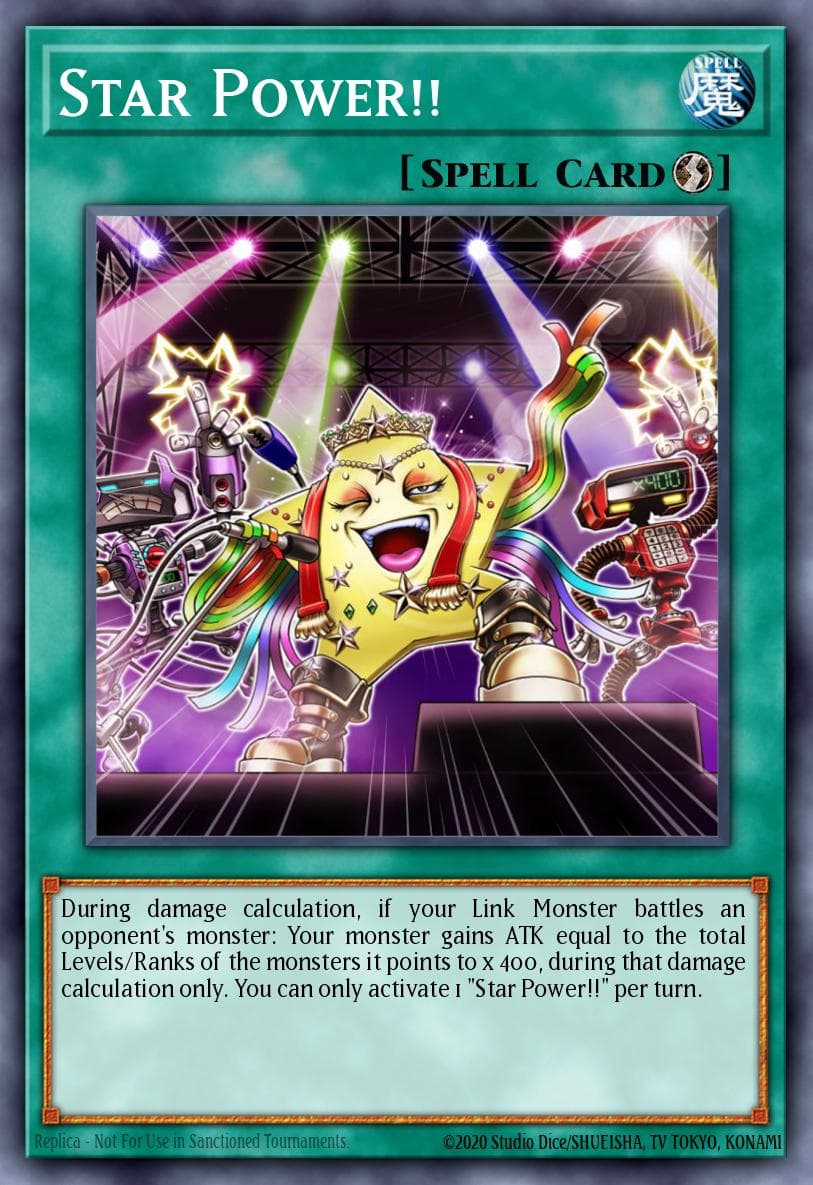 Star Power!! Rising Rampage Special Edition card