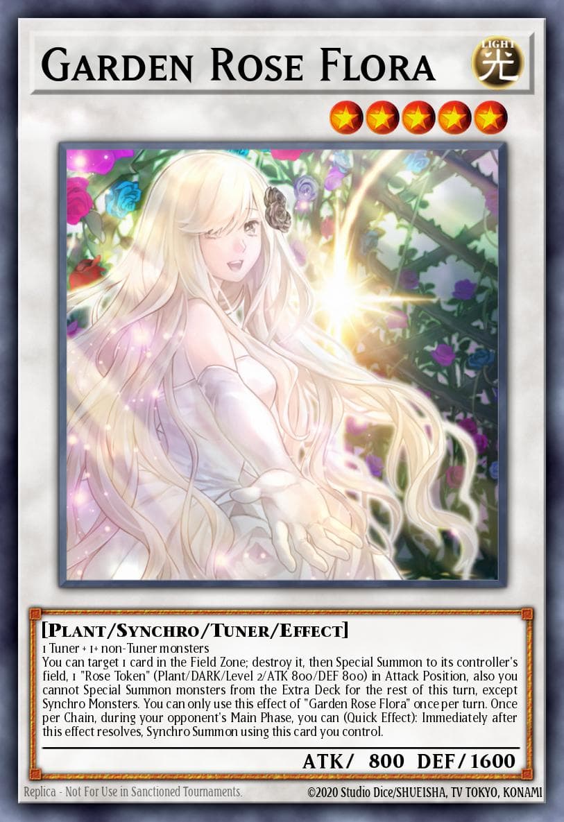 Garden Rose Flora 2022 Tin of the Pharaoh's Gods card