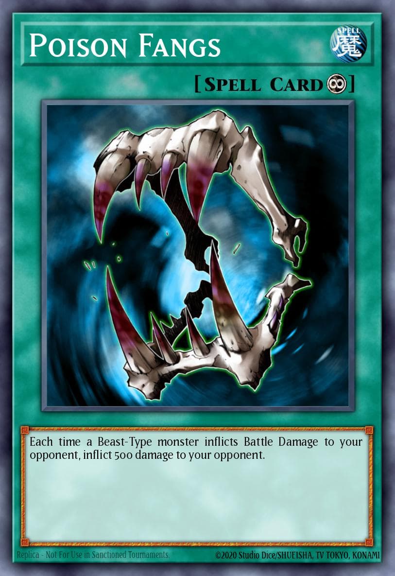 Poison Fangs Dark Revelation Volume 3 card