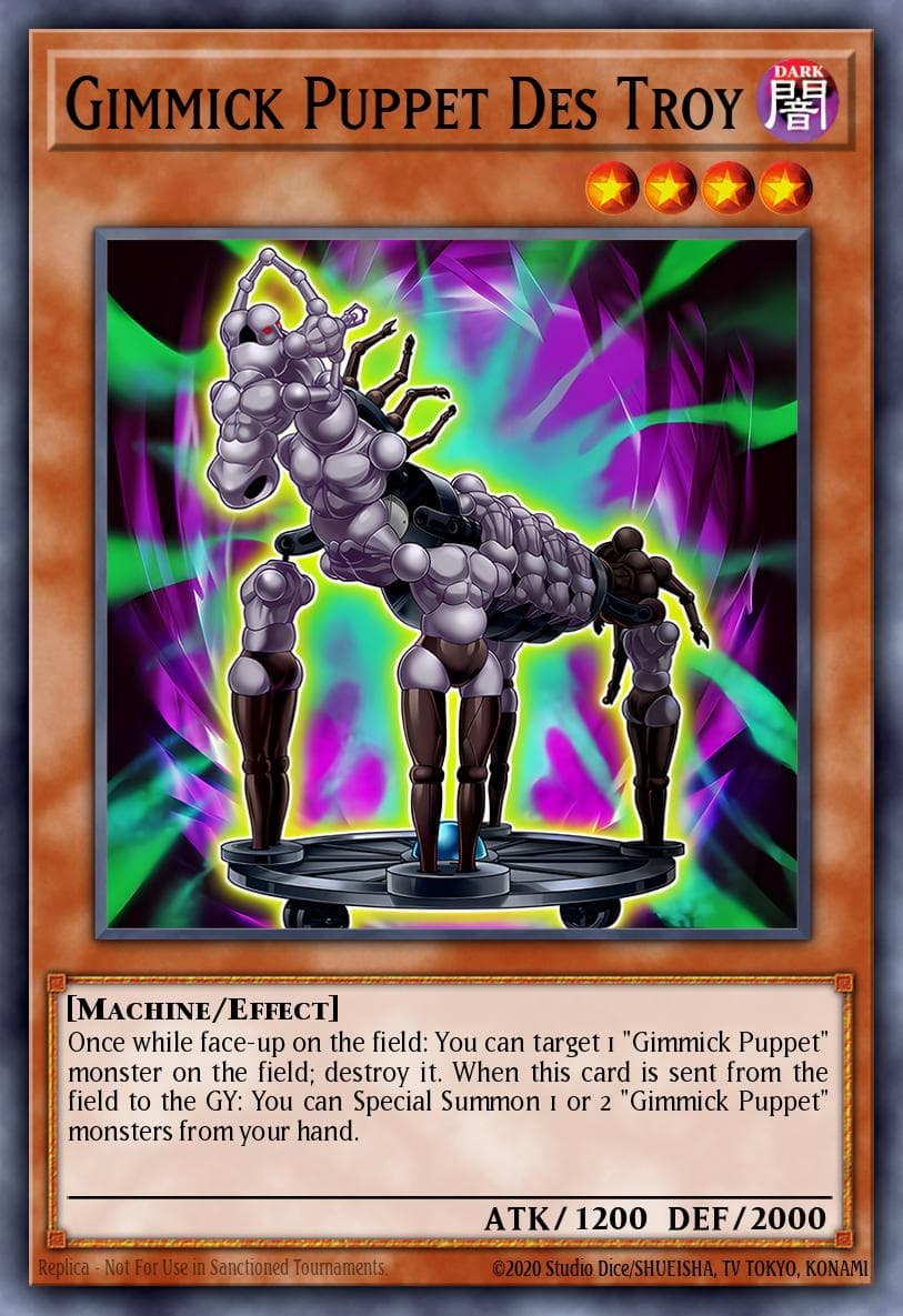 Gimmick Puppet Des Troy Legendary Duelists: Immortal Destiny card