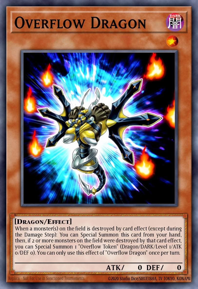 Overflow Dragon Dark Neostorm Special Edition card