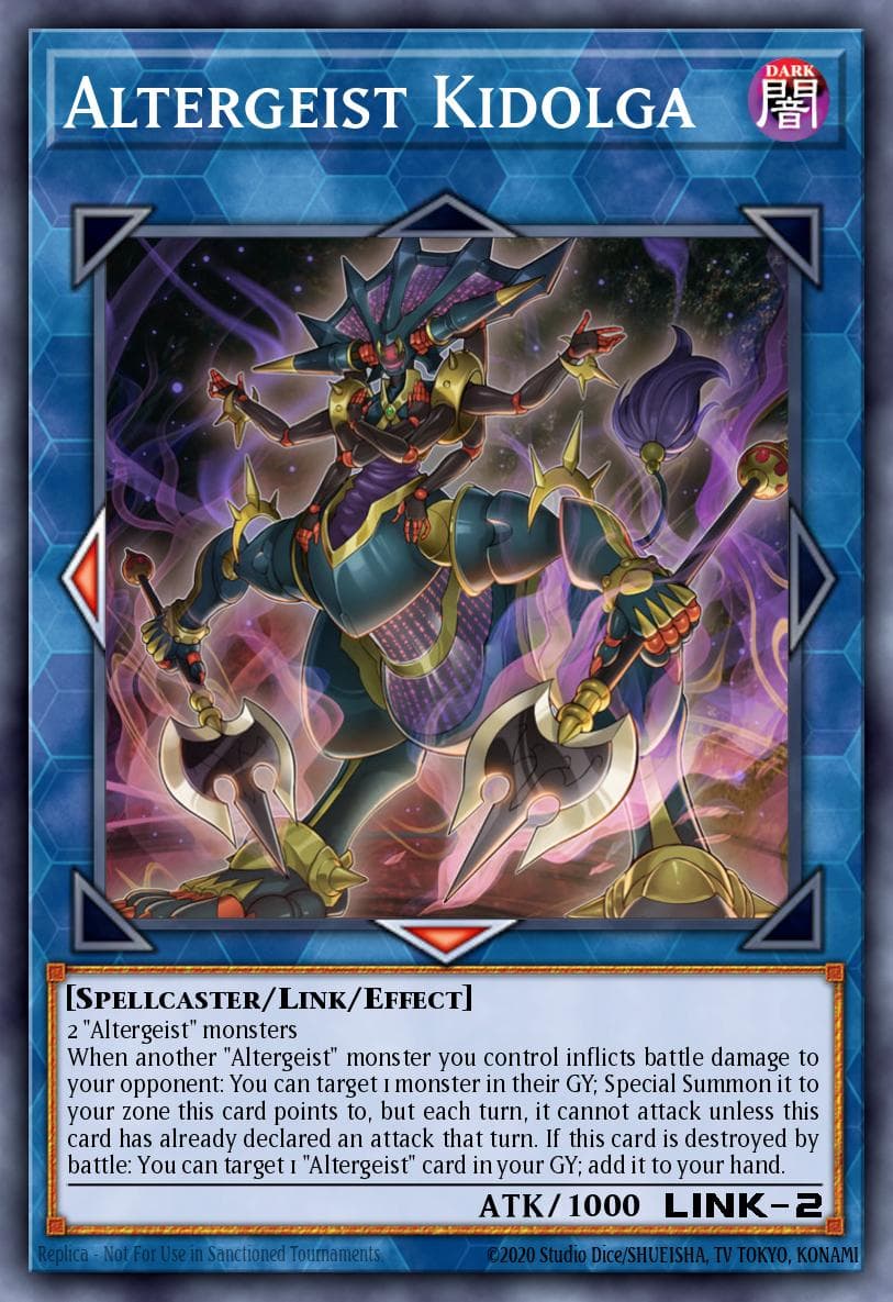 Altergeist Kidolga Flames of Destruction Special Edition card