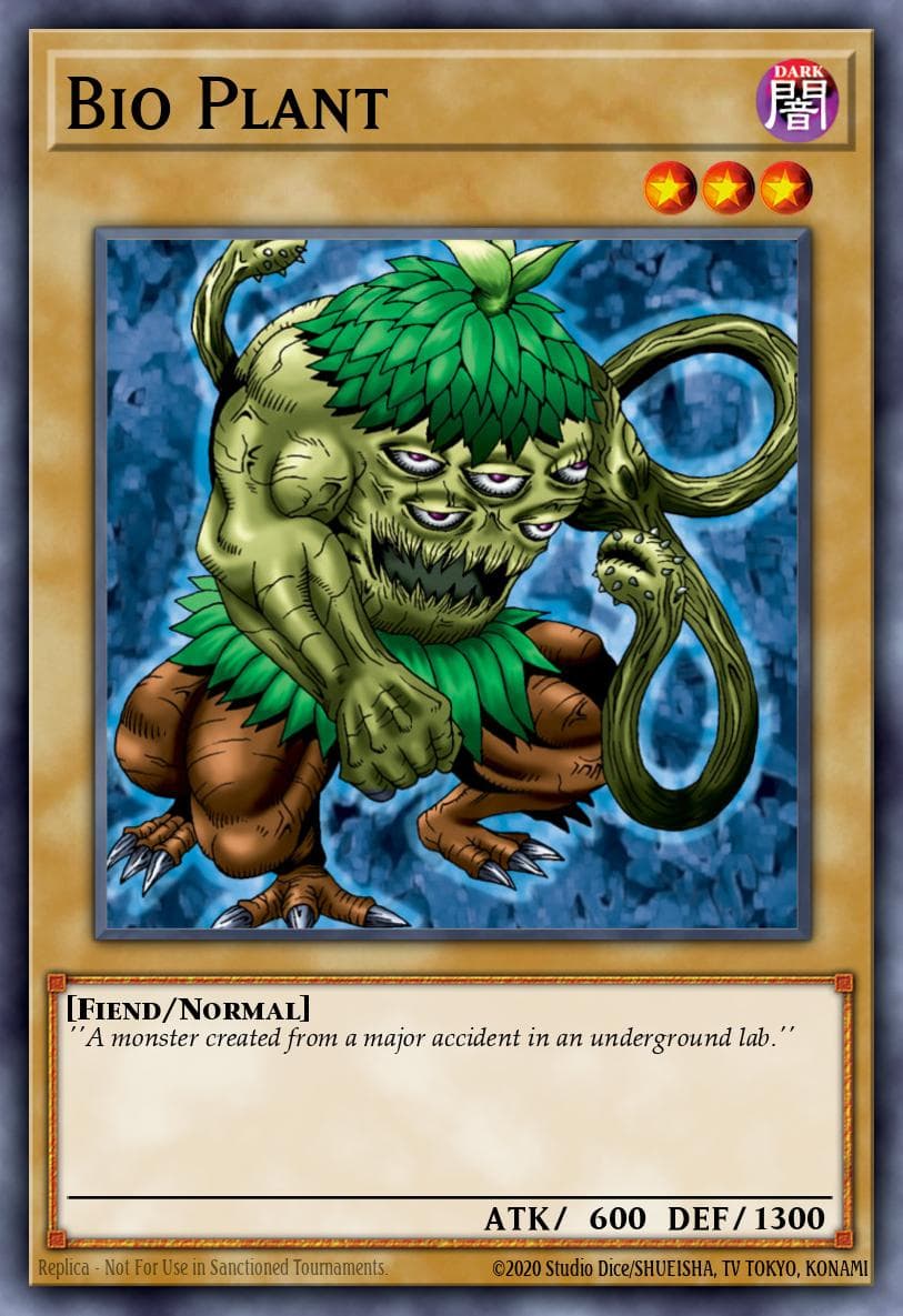 Bio Plant 遊戲王 card