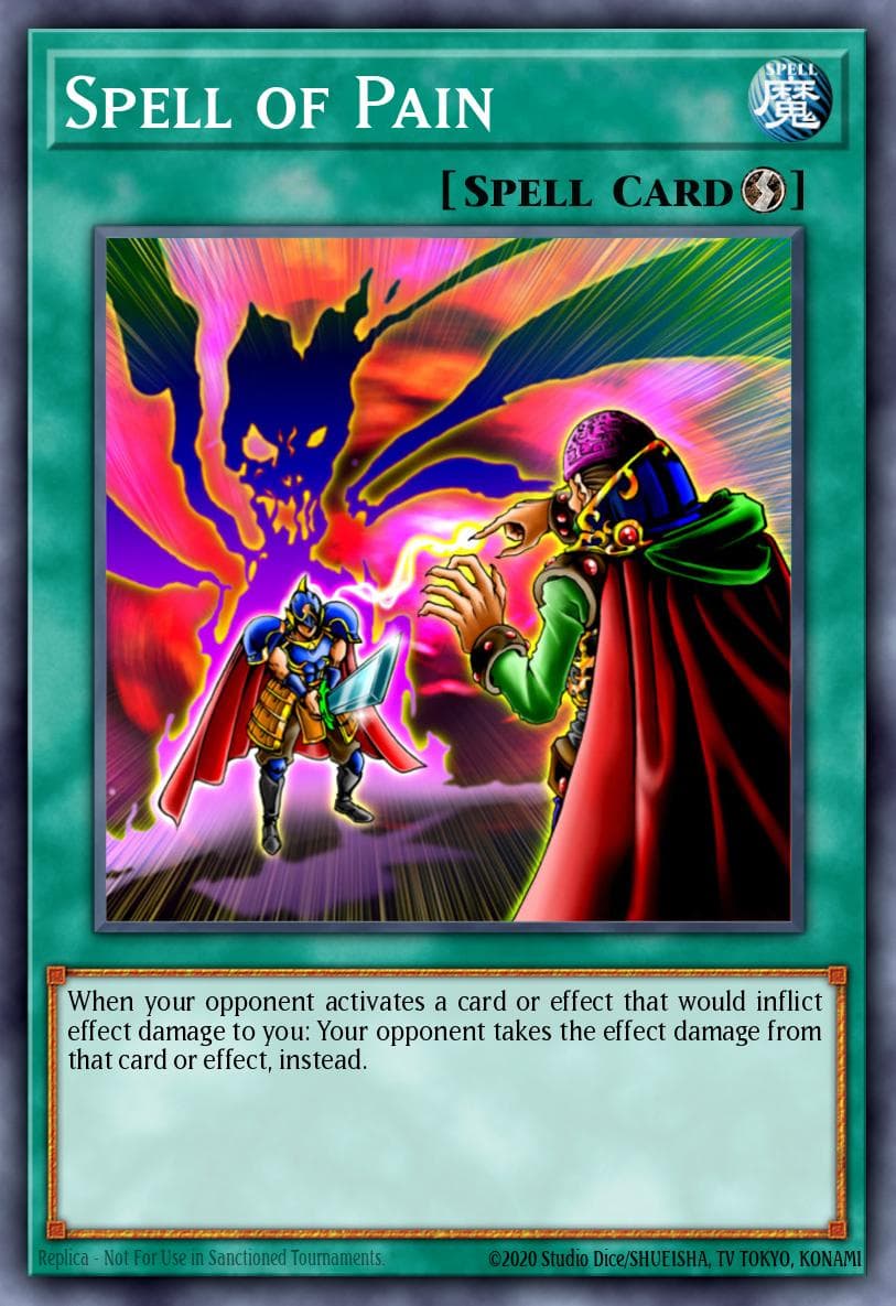 Spell of Pain Raging Battle: Special Edition card