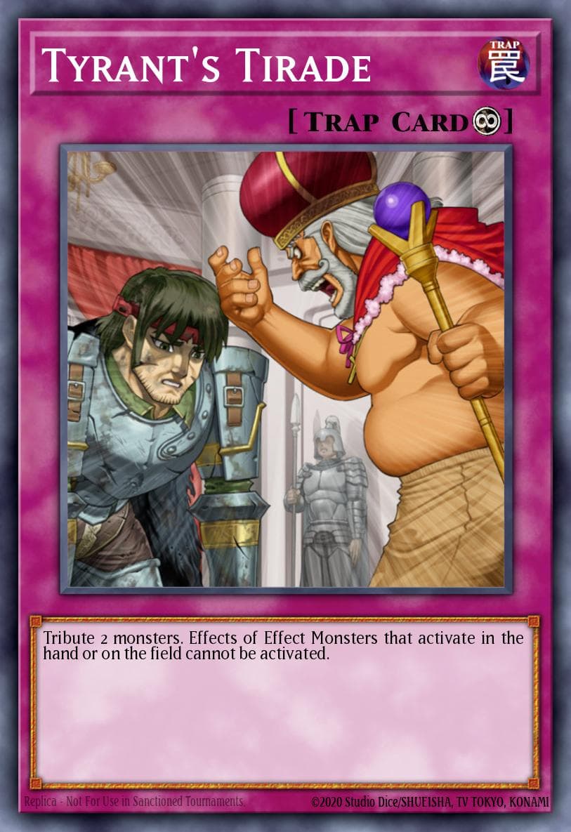 Tyrant's Tirade Storm of Ragnarok: Special Edition card