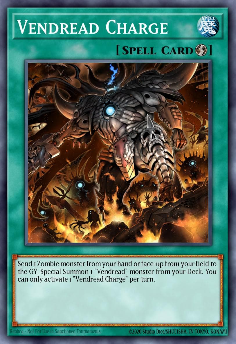 Vendread Charge Extreme Force Special Edition card