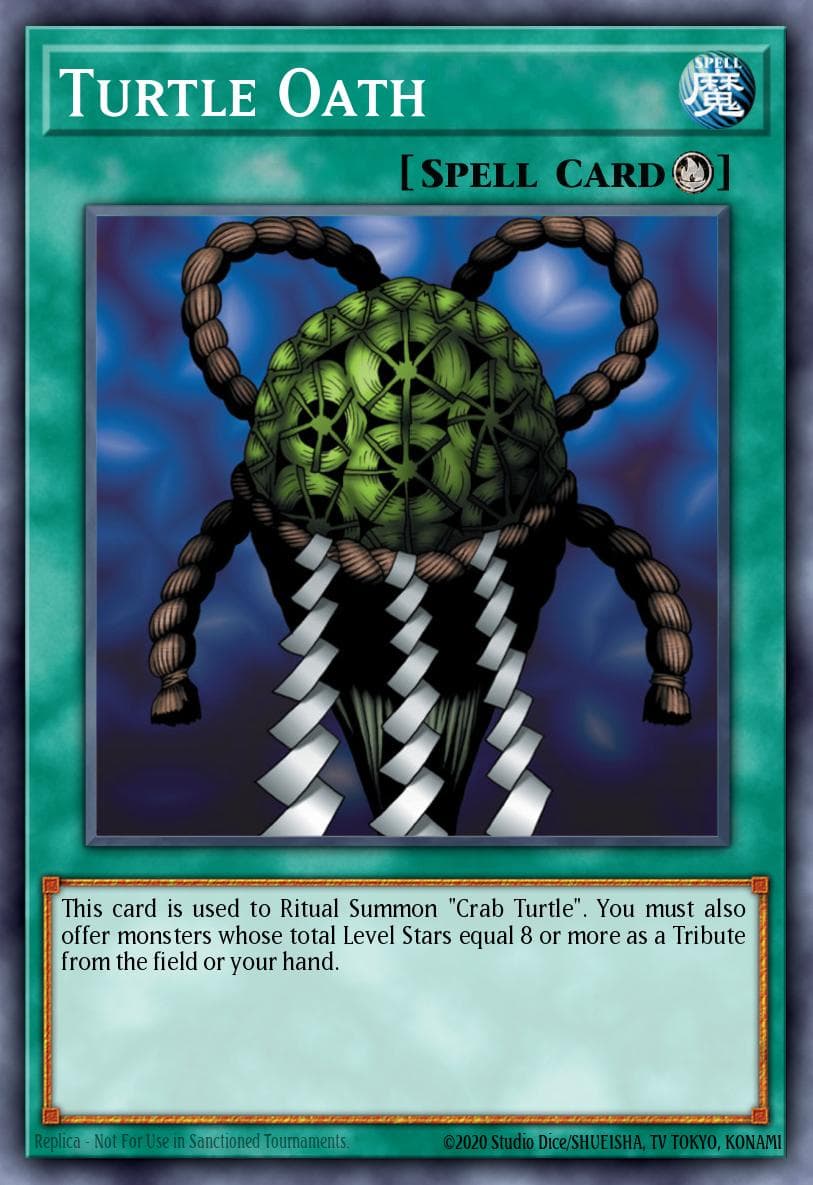 Turtle Oath Spell Ruler card
