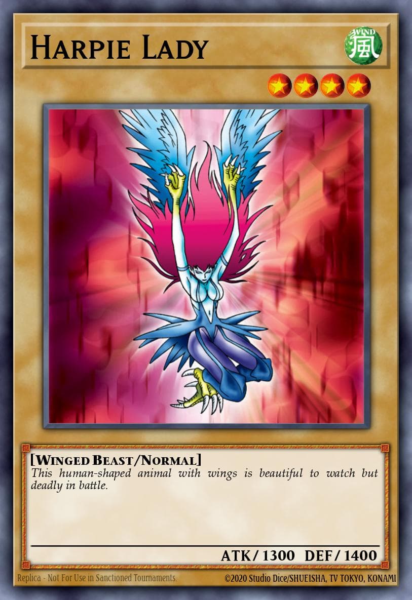 Harpie Lady Metal Raiders card