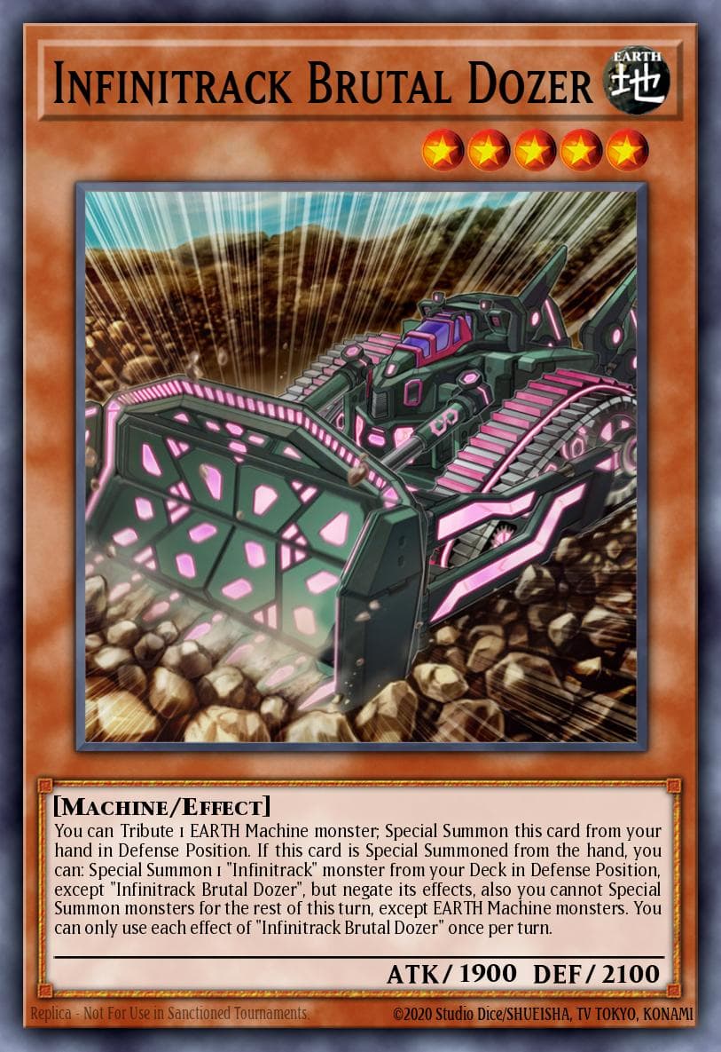 Infinitrack Brutal Dozer 2020 Tin of Lost Memories Mega Pack card