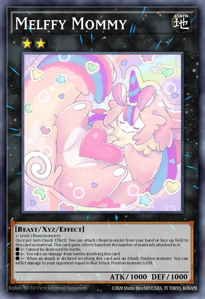 Melffy Mommy Rise of the Duelist Premiere! promotional card card