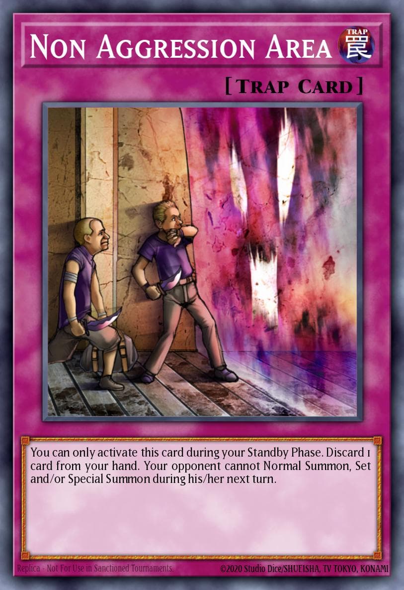 Non Aggression Area Pharaonic Guardian card
