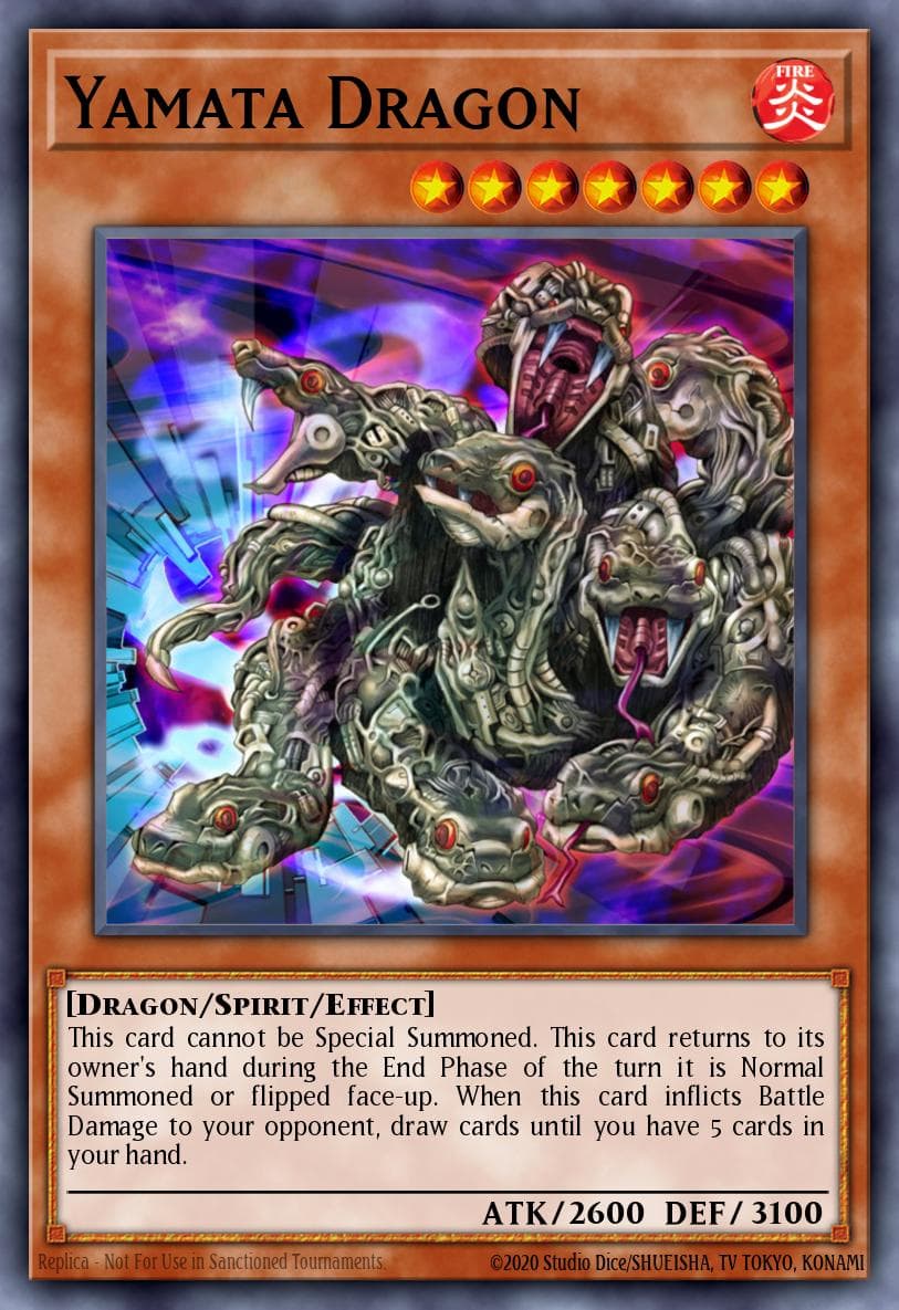 Yamata Dragon Dark Beginning 2 card