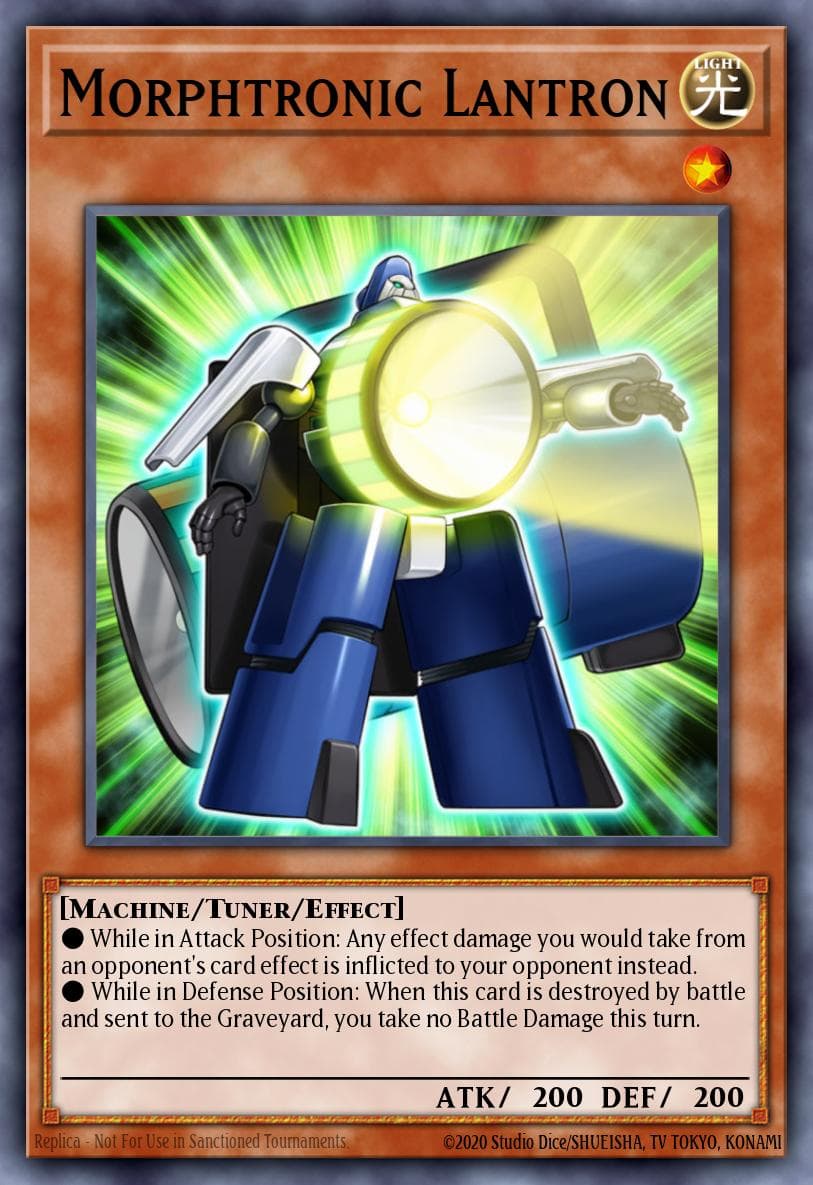 Morphtronic Lantron Extreme Victory Sneak Peek Participation Card card