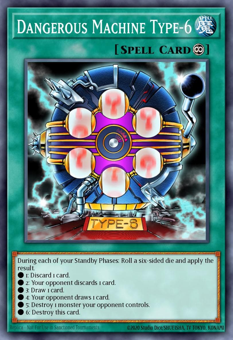 Dangerous Machine Type-6 Duelist League 3 participation cards card