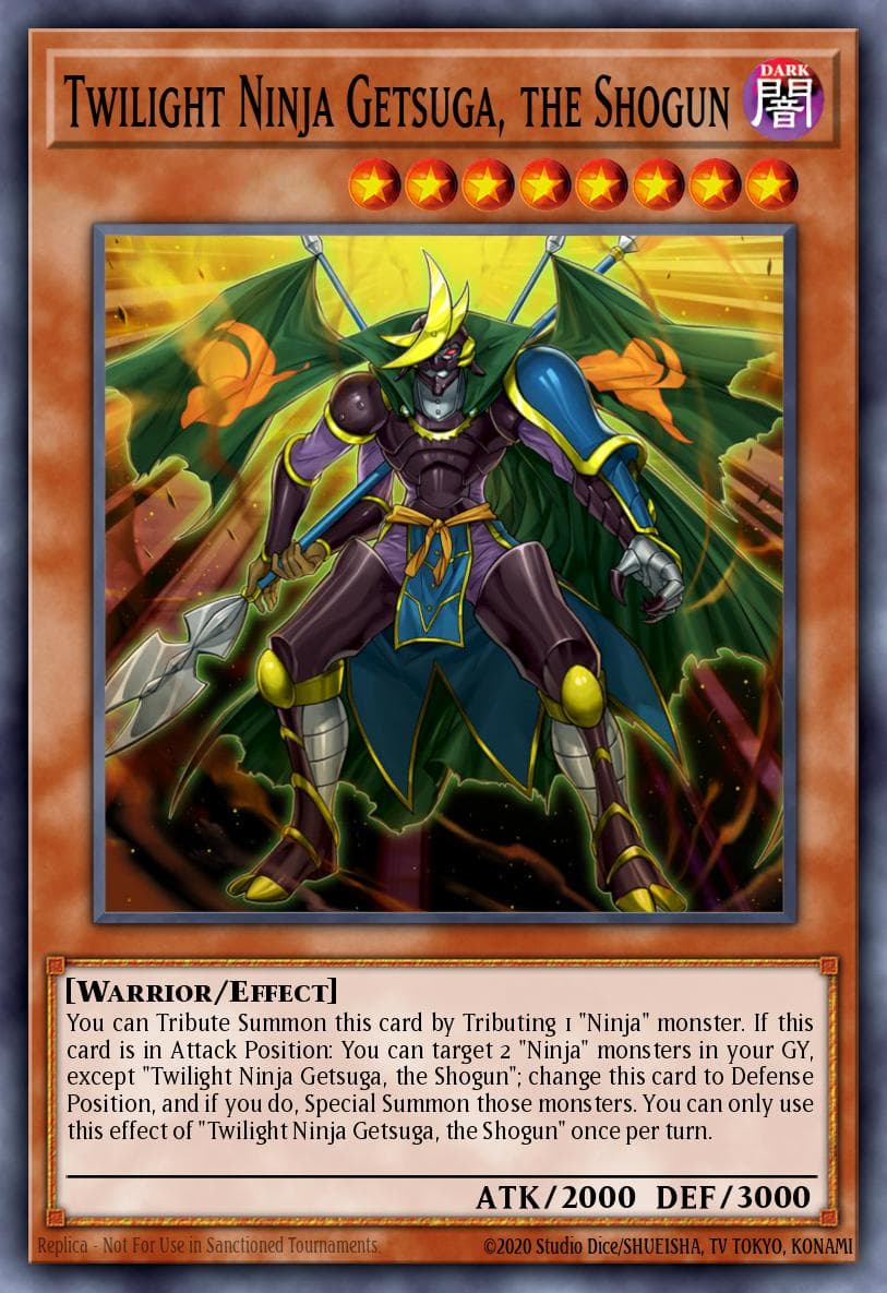 Twilight Ninja Getsuga, the Shogun 2016 Mega-Tin Mega Pack card