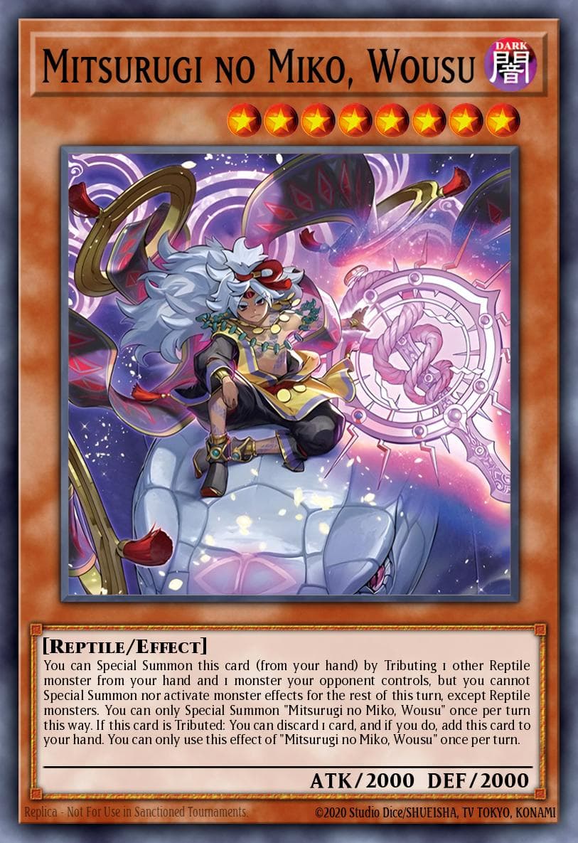 Mitsurugi no Miko, Wousu Alliance Insight card