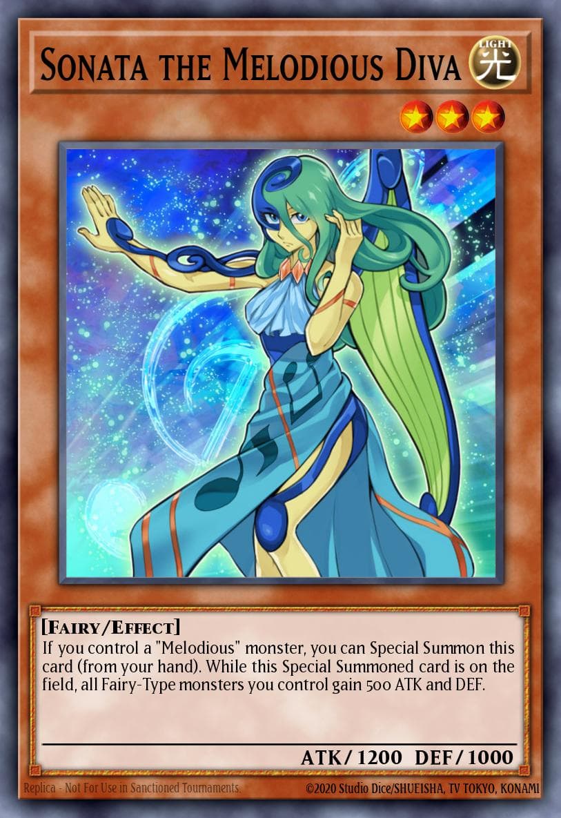 Sonata the Melodious Diva 2015 Mega-Tin Mega Pack card