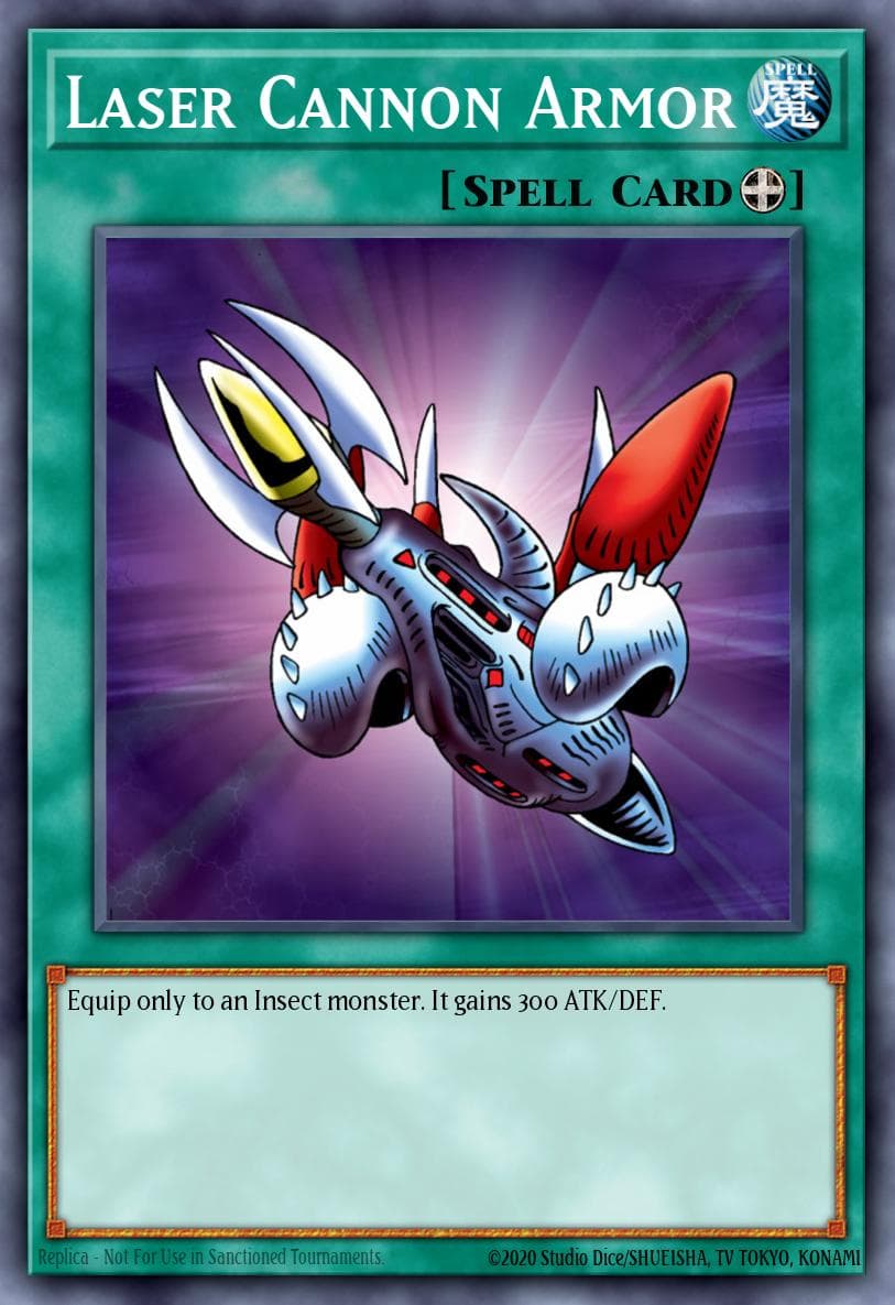 Laser Cannon Armor Speed Duel Starter Decks: Ultimate Predators card