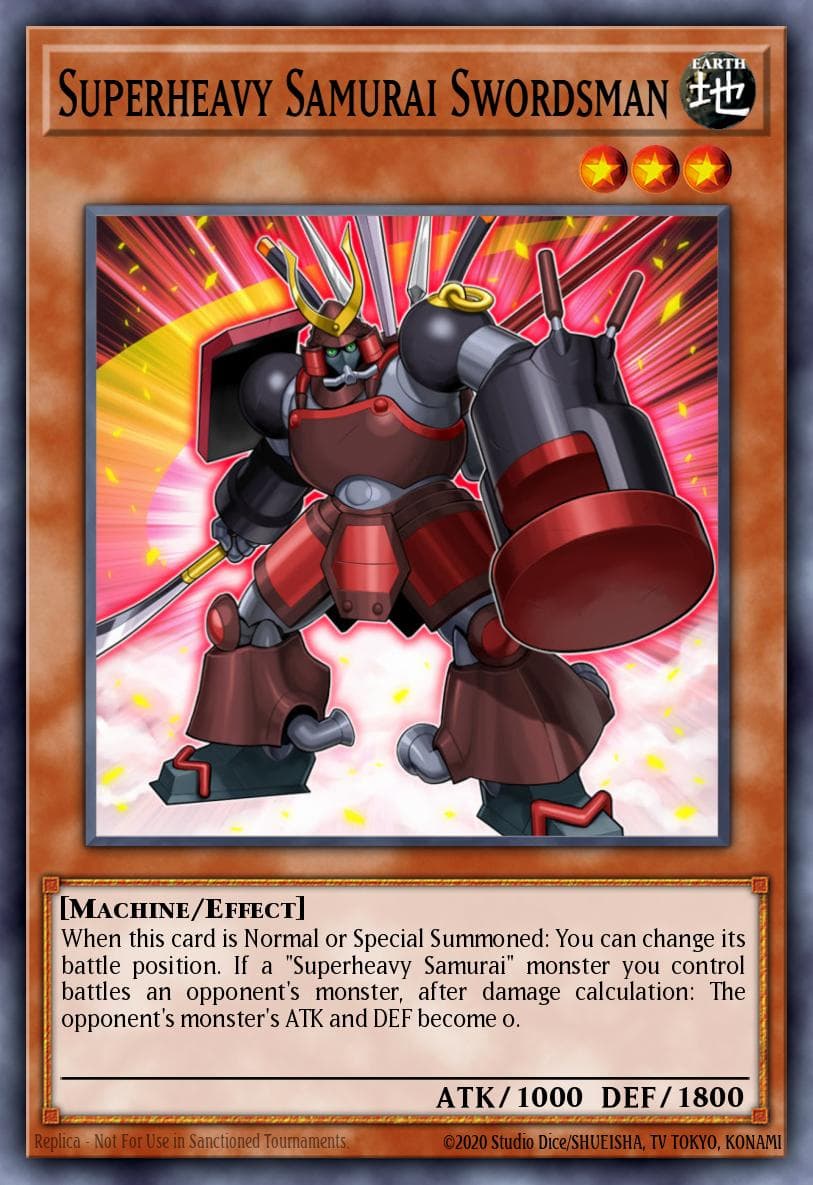 Superheavy Samurai Swordsman 2015 Mega-Tin Mega Pack card