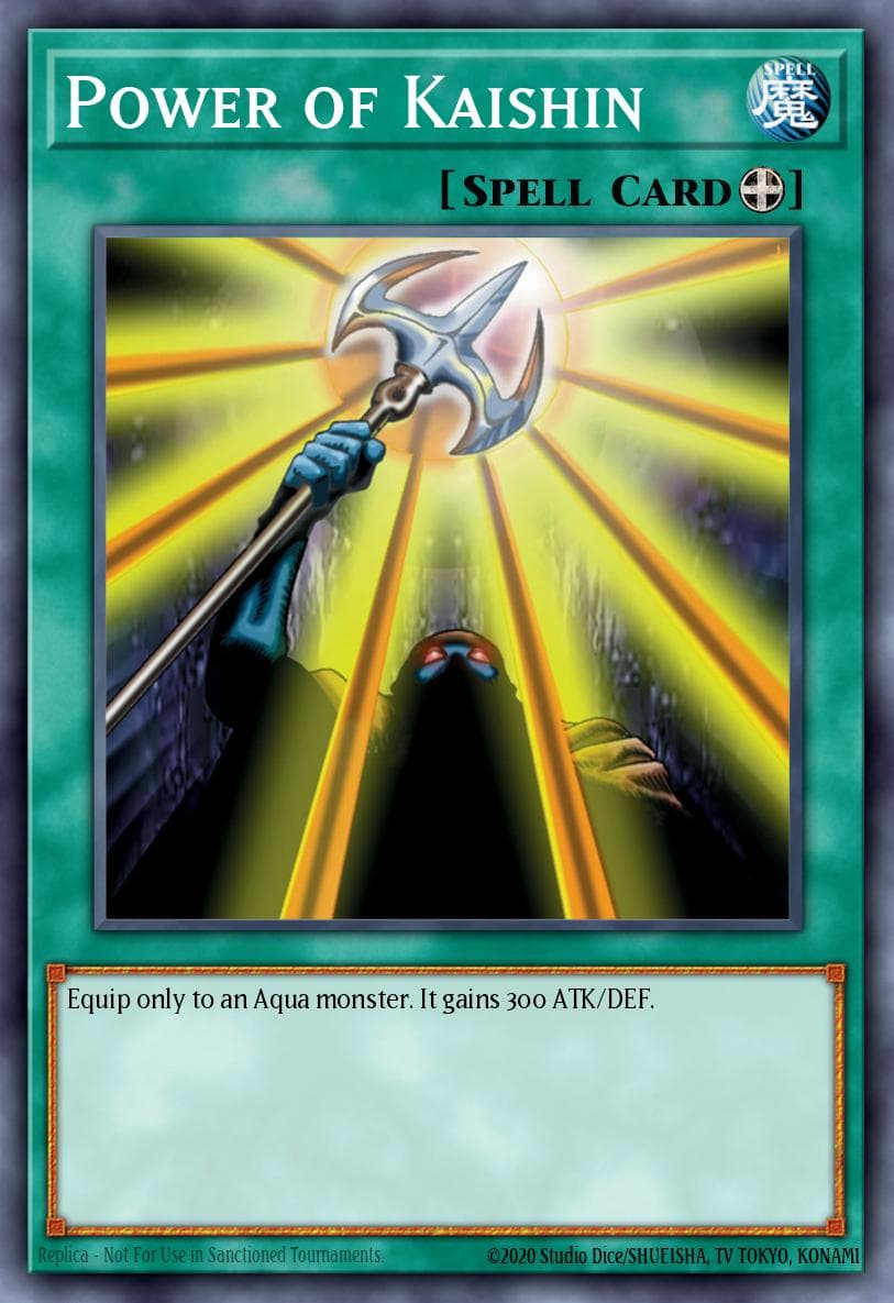 Power of Kaishin Speed Duel: Attack from the Deep card