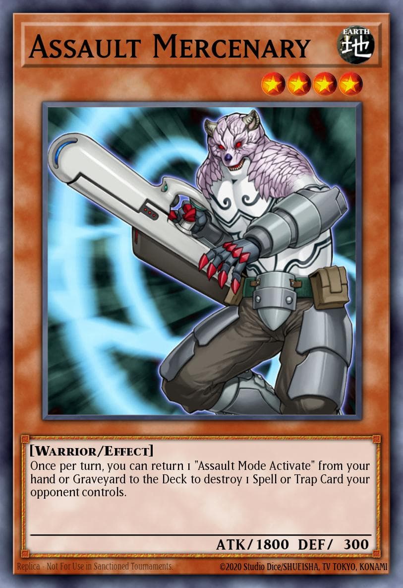 Assault Mercenary Crimson Crisis: Special Edition card