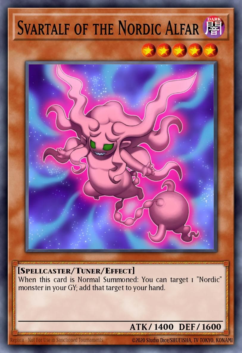 Svartalf of the Nordic Alfar Star Pack 2014 card