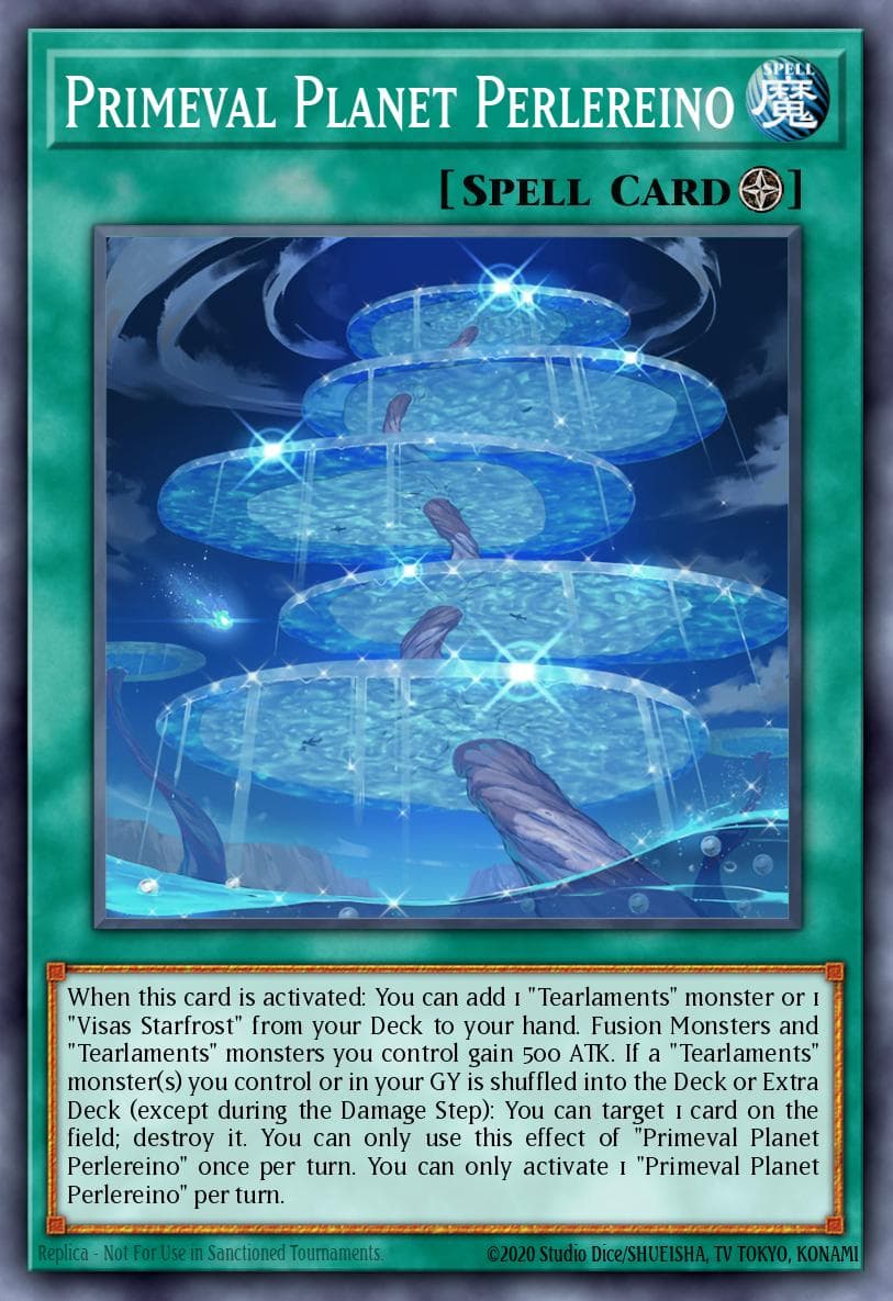 Primeval Planet Perlereino Power of the Elements card